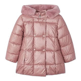 MAYORAL giubbino tinta unita cn cappuccio doppiopetto Rosa per Bambina 4489 ROSA MAYORAL 