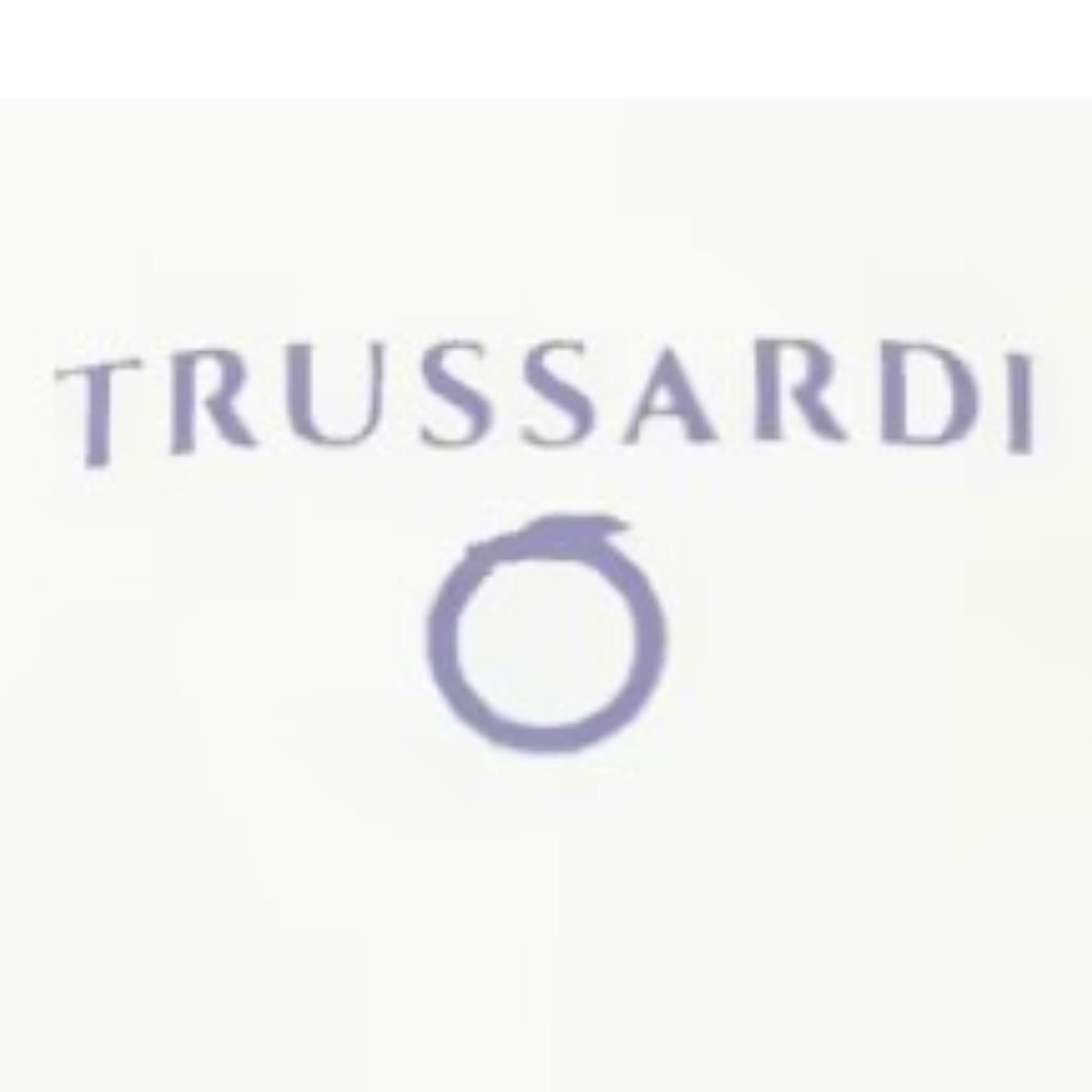 Trussardi T-Shirt Tinta Unita con Stampa per Neonato TBP25030TS BIANCO TRUSSARDI 