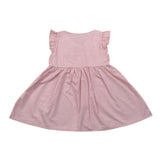 Babyvip Abito Tinta Unita con Microfantasia per Neonata 7760 ROSA BABYVIP 