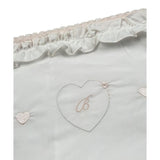 Barcellino Tucoperta Bicolore con Stampa per Neonata 110816 BIANCO/ROSA BARCELLINO 