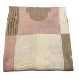 LE BEBE' coperta multicolor con orso Multicolor per Neonata LBG5934 MULTICOLOR LE BEBE' 