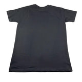 Cesare Paciotti T-Shirt Tinta Unita Girocollo con Stampa per Bambino TSP5107J NERO CESARE PACIOTTI 