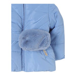 LIU JO giubbino tinta unita con cintura Azzurro per Bambina KF4004T3965 AZZURRO LIU JO 