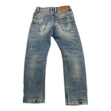 DIESEL jeans tinta unita con girovita regolabile Azzurro per Bambino 00J3RL AZZURRO DIESEL 