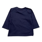 TIMBERLAND shirt girocollo tinta unita con logo Blu per Neonato SHI2256 BLU TIMBERLAND 