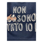 EMC shirt gircollo tinta unita con stampa Blu per Neonato BX2266 BLU EMC 
