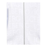 Iceberg Felpa Tinta Unita con Zip Traforata per Bambina SHICE5159J BIANCO ICEBERG 