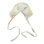 PAZ RODRIGUEZ cappello tinta unita con ricami Panna per Neonata 011111835 PANNA PAZ RODRIGUEZ 