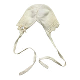 PAZ RODRIGUEZ cappello tinta unita con ricami Panna per Neonata 011111835 PANNA PAZ RODRIGUEZ 