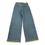 Eleventy Jeans Plain Palazzo Model Light Blue For Girls