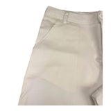 Emperor Naples Plain Trousers With Adjustable Waist White For Boys