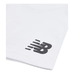 New Balance Bermuda Felpa Tinta Unita con Logo per Bambino LAKB0013 BIANCO NEW BALANCE 