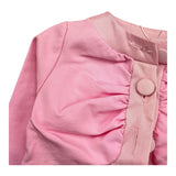 M+E' Solid Color Pink Baby Girl Shrug