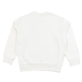 Diesel Sweatshirt Closed Crewneck Solid Color With Logo Print Cream For Newborn