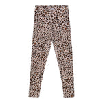 LIU JO leggins tinta unita con fantasia maculata Beige per Bambina GF1197 BEIGE LIU JO 