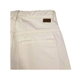 pantalone tinta unita girovita regolabile PP3977 PANNA PAOLO PECORA 