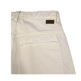 pantalone tinta unita girovita regolabile PP3977 PANNA PAOLO PECORA 