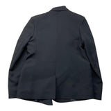 Daniele Alessandrini Plain Jacket With Contrast Buttons Black For Boys
