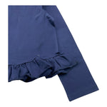 PICCOLA LUDO felpa tinta unita girocollo Blu per Bambina BS9WB042 BLU PICCOLA LUDO 
