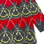 MOSCHINO abito in maglia tinta unita con stampa Grigio per Bambina HDV0H5 GRIGIO MOSCHINO 