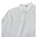 Aletta Camicia Tinta Unita Manica Lunga per Bambino N22097 BIANCO ALETTA 