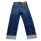 Replay Jeans Solid Color Palazzo Model Blue For Girls