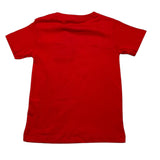 F**K Solid Color Crewneck T-Shirt With Red Print For Baby