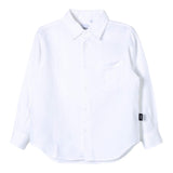 Aspesi Plain Shirt With Buttons And Pocket White For Boys