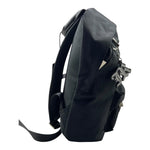 JOHN RICHMOND zaino tinta unita con stampa logo Nero per Bambino RBA25015ZA NERO JOHN RICHMOND 