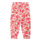 Twinset Printed Fantasy Trousers With Adjustable Waist Beige For Girls