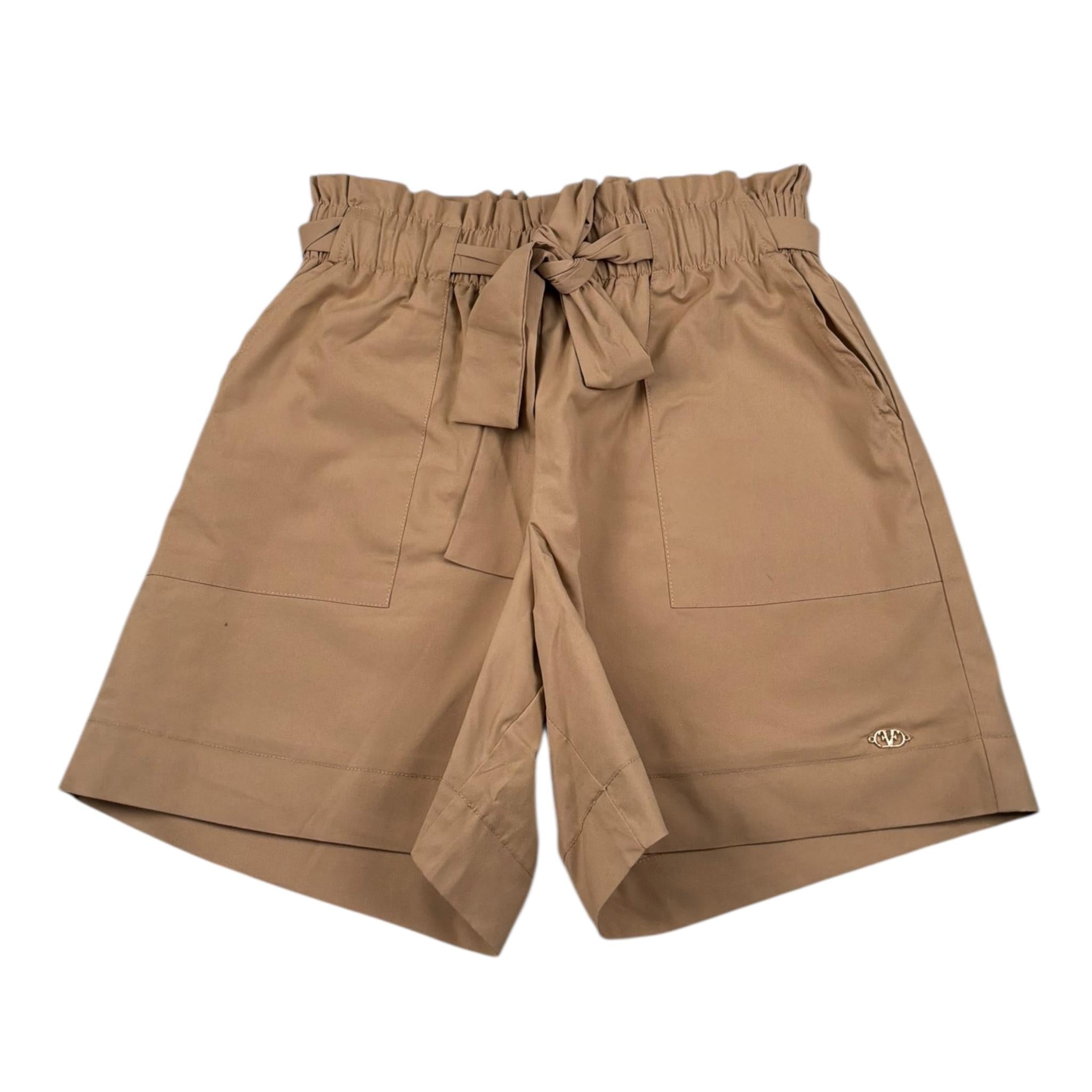 Fun & Fun Short Tinta Unita con Elastico In Vita per Bambina FNJSO17098 BEIGE FUN & FUN 