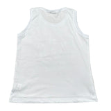 Mousse Canotta Tinta Unita con Stampa per Bambino PIKAMARIOX BIANCO MOUSSE 