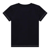 Guess T-Shirt Girocollo Tinta Unita con Stampa per Neonato N4RI11K8HM4 BLU GUESS 