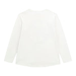 GUESS shirt tinta unita girocollo con stampa Bianco per Bambina J4YI24K6YW4 BIANCO GUESS 