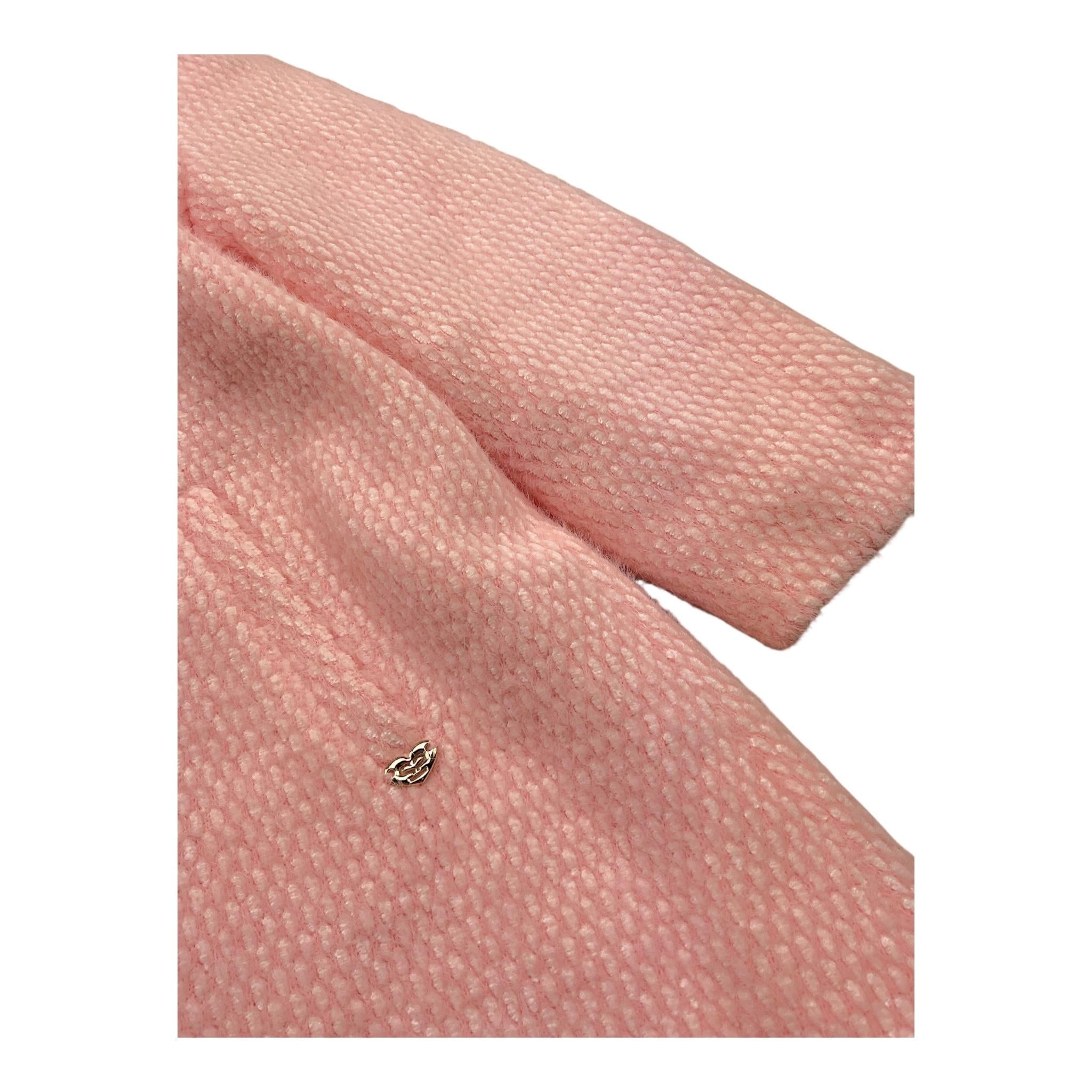 SARABANDA cappotto tinta unita con bottoni Rosa per Bambina 0A286 ROSA SARABANDA 