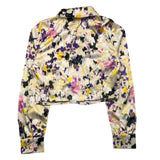 J'Aime' Long Sleeve Shirt Multicolor Fantasy Print For Girls