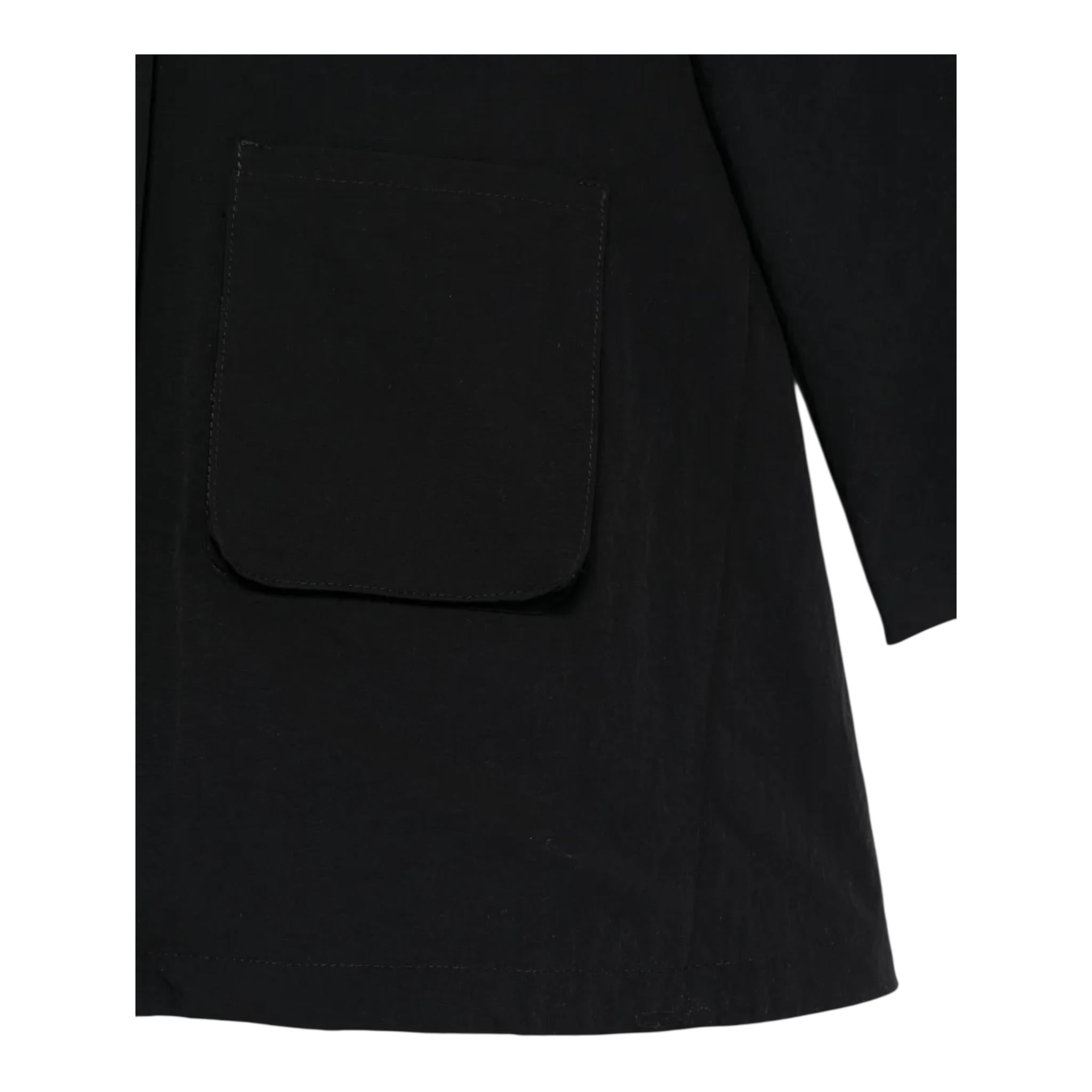 Dou Dou Giacca Tinta Unita con Zip per Bambina DW2A27 NERO DOU DOU 