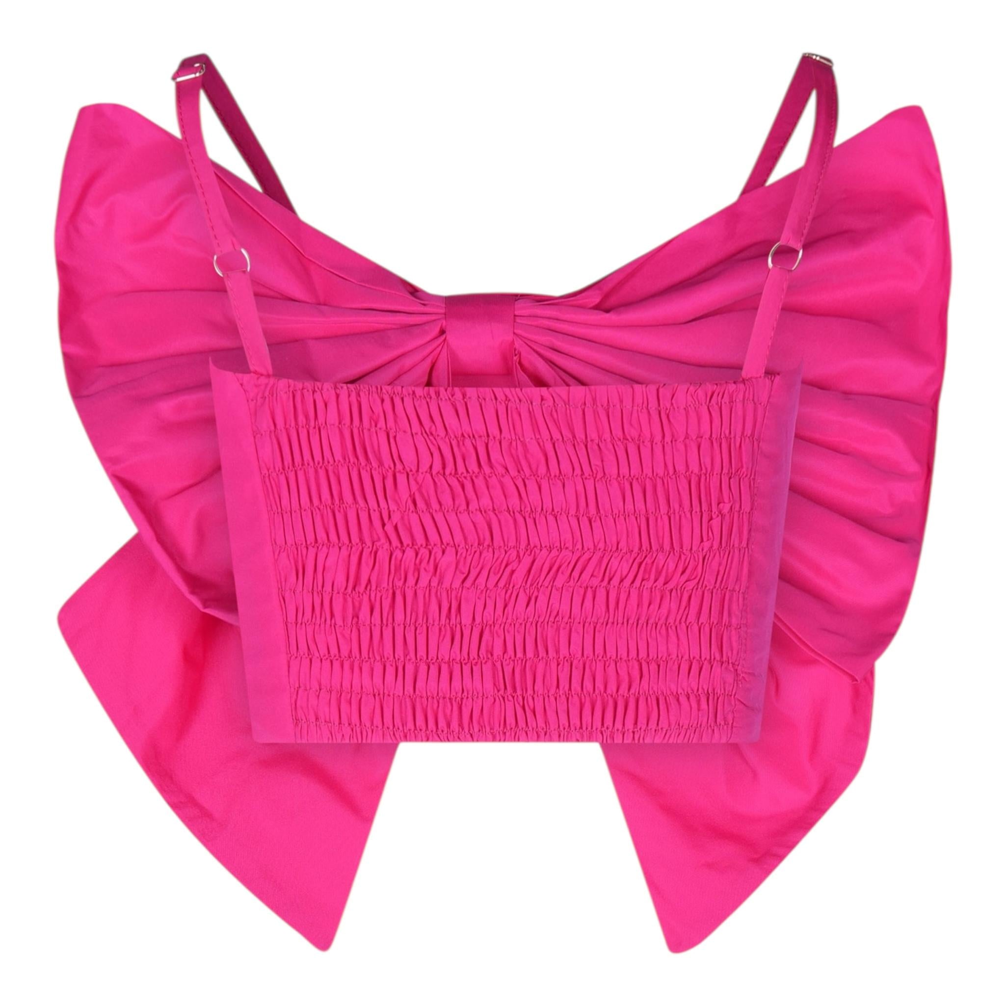 Fun & Fun Completo 2 Pezzi Top-Gonna Tinta Unita per Bambina FNCJTP16372 FUXIA FUN & FUN 