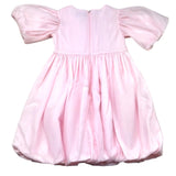 Moschino Abito Tinta Unita Mezza Manica per Bambina HDV0HJ ROSA MOSCHINO 
