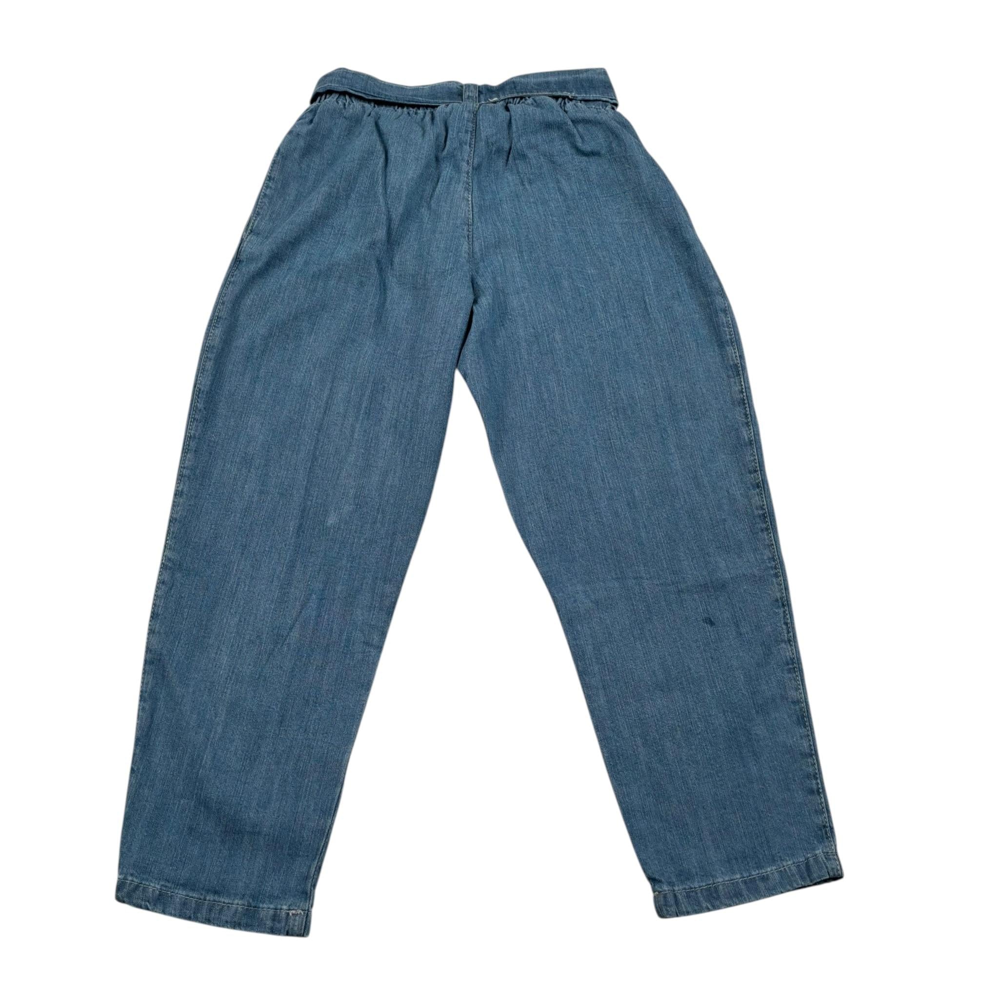 J.O. Milano Pantalone tinta unita con Elastico In Vita Azzurro per Bambina 574Q3J AZZURRO J.O. MILANO 