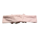 The Owl Headband Solid Color With Pink Applique For Newborn