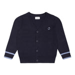 Trussardi Cardigan Tinta Unita con Logo per Neonato TIP25049CD BLU TRUSSARDI 