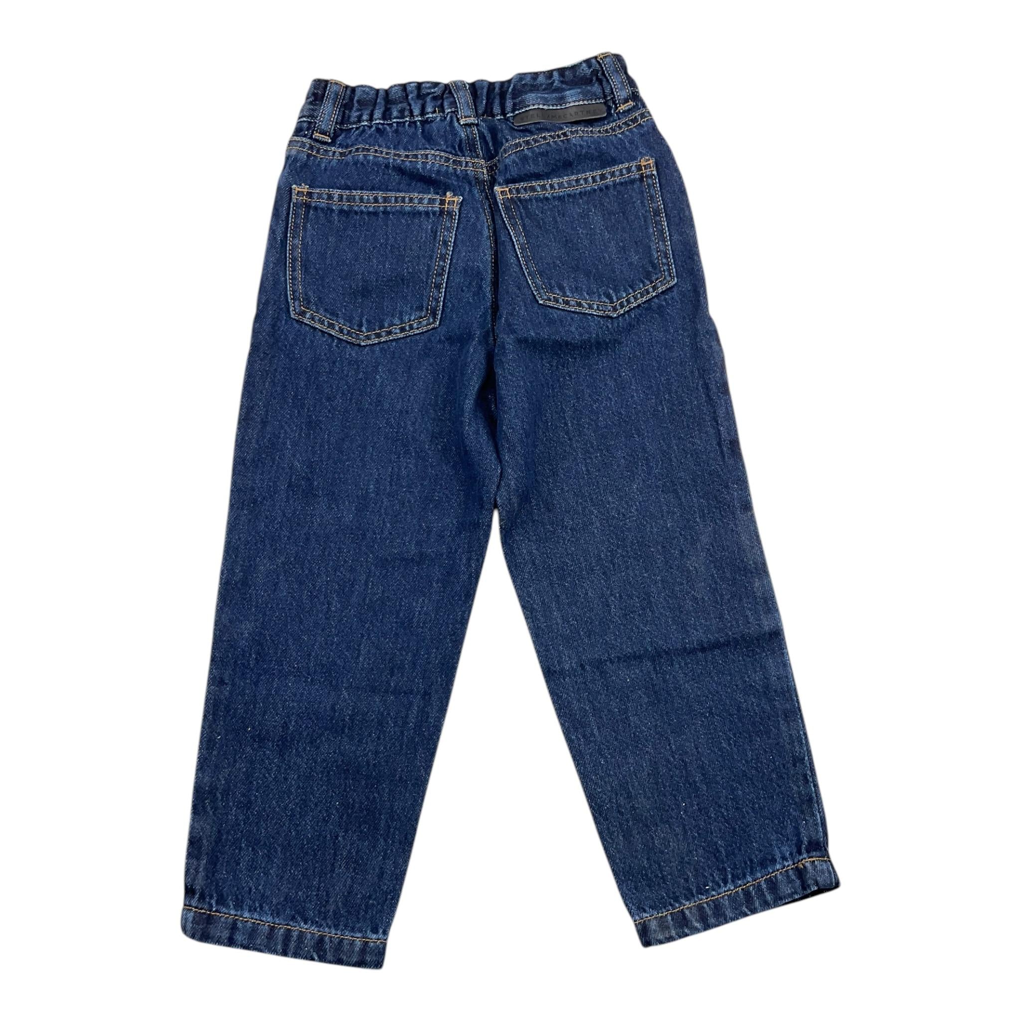 STELLA McCARTNEY jeas tinta unita con elastico in vita Blu per Bambino TV6R80 BLU STELLA McCARTNEY 