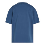 Calvin Klein T-Shirt Girocollo Tinta Unita con Stampa per Bambino IB2359J00 BLU CALVIN KLEIN 