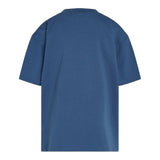 Calvin Klein T-Shirt Girocollo Tinta Unita con Stampa per Bambino IB2359J00 BLU CALVIN KLEIN 