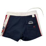Sundek Solid Color Swimsuit Bermuda Model With Blue Print For Boys