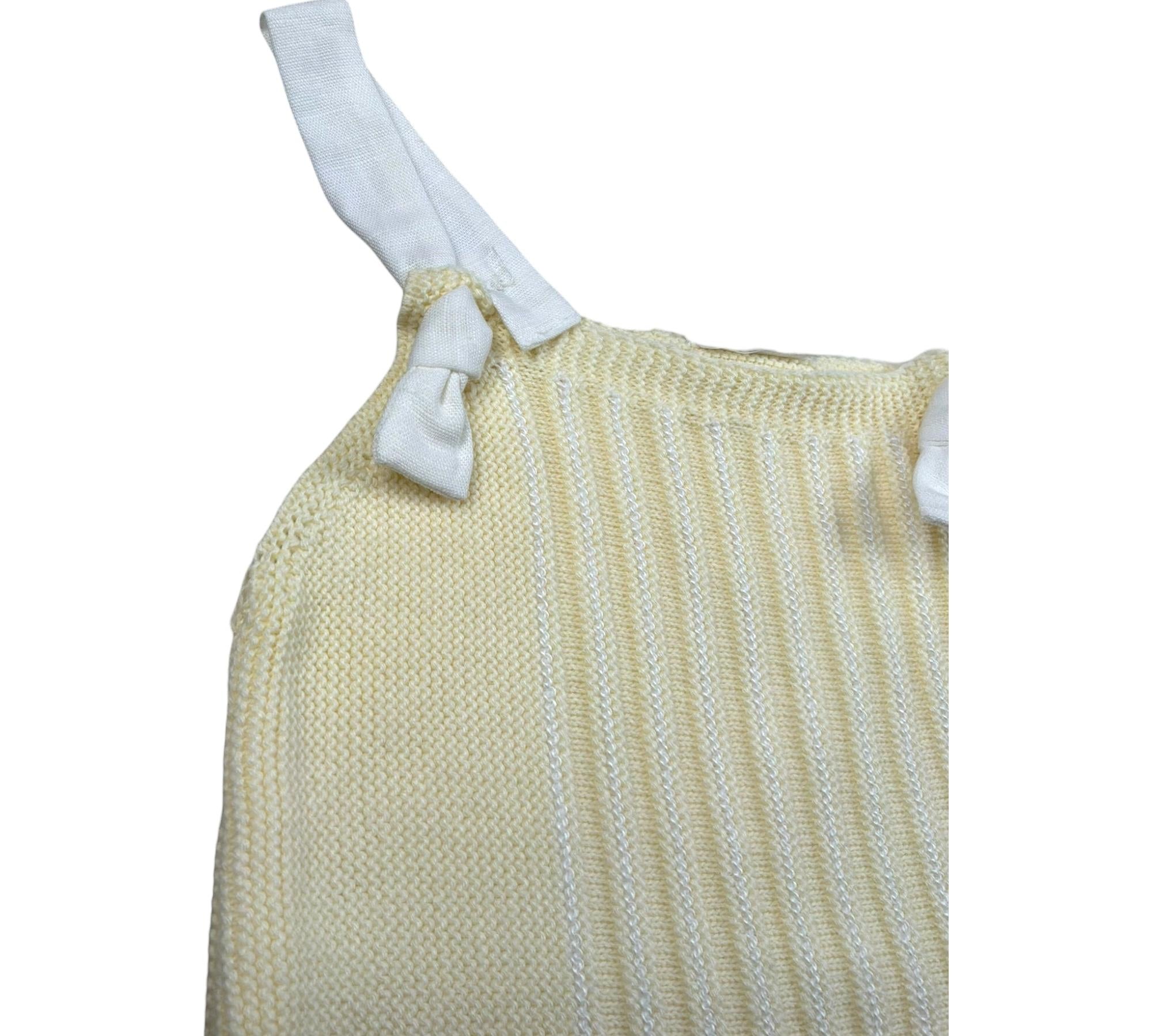 Paz Rodriguez Pagliaccetto Giromanica Tinta Unita per Neonata 022122292 GIALLO PAZ RODRIGUEZ 