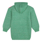 BillIEBLUSH abito tinta unita con cappuccio manica lunga e stampa Verde per Neonata U20512N VERDE BillIEBLUSH 