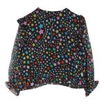 STELLA McCARTNEY camicia manica lunga fantasia stelle Nero per Bambina TV5A40X NERO STELLA McCARTNEY 
