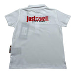 Just Cavalli Polo Mezza Manica Tinta Unita con Stampa per Neonato JIP26102PO BIANCO JUST CAVALLI 